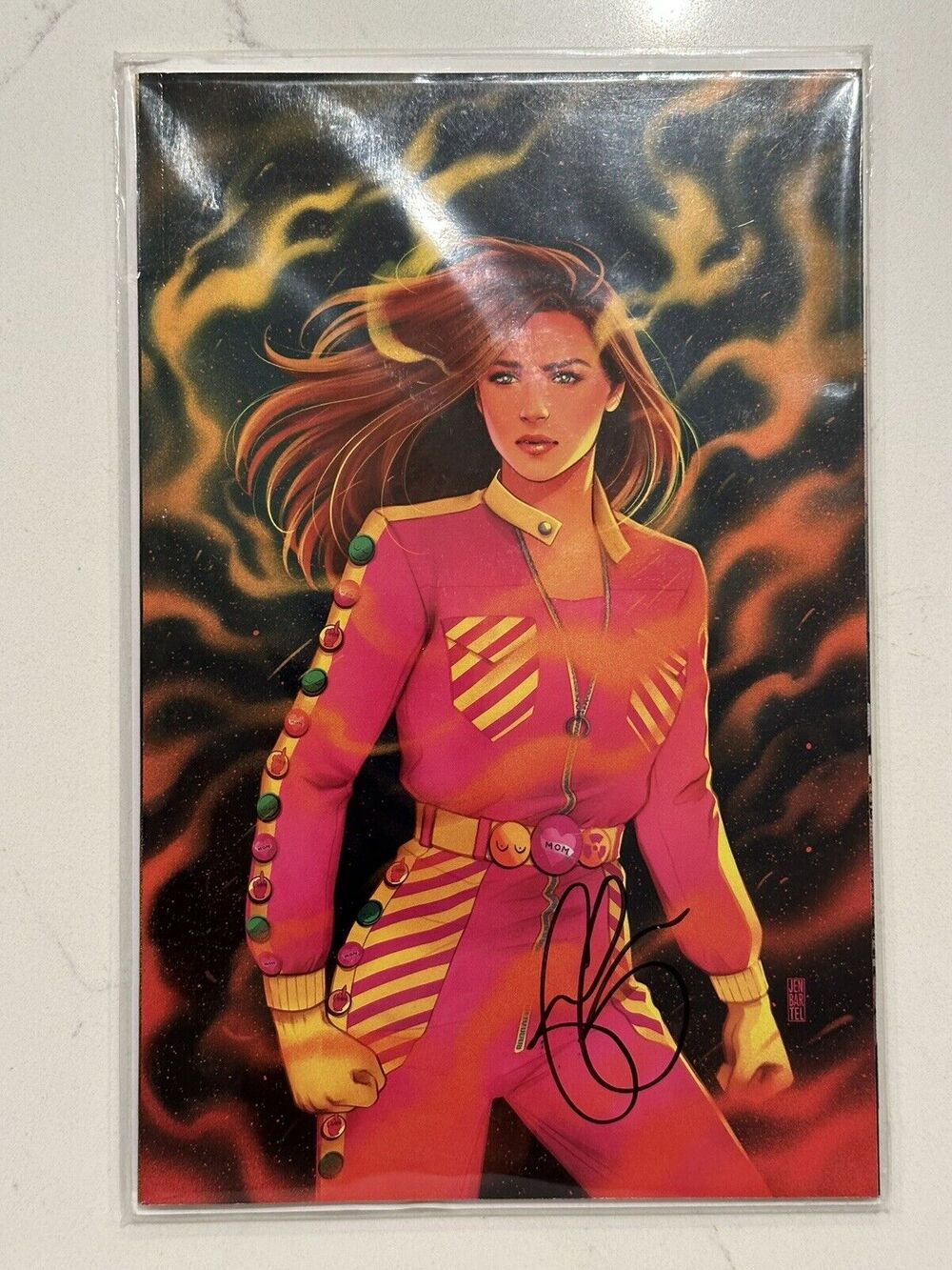 SIGNED MOM: Mother Of Madness #1 Jen Bartel Emilia Clarke AUTOGRAPHED Cover B
